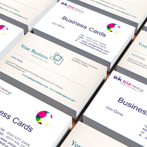 Economy Uncoated 350gsm Business Cards