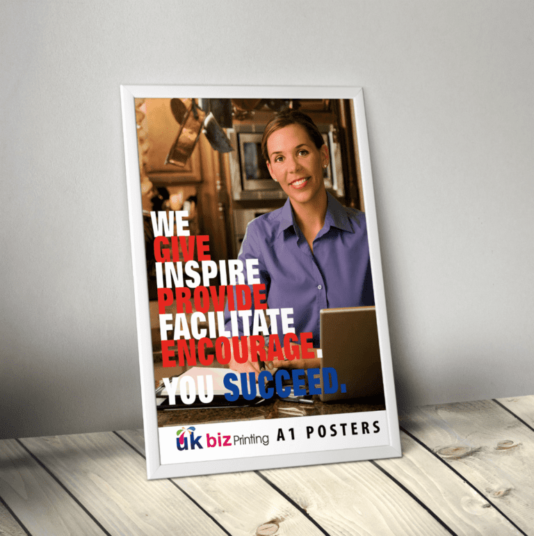 A1 PVC Matt 220mic Posters UK Biz Printing & Signs