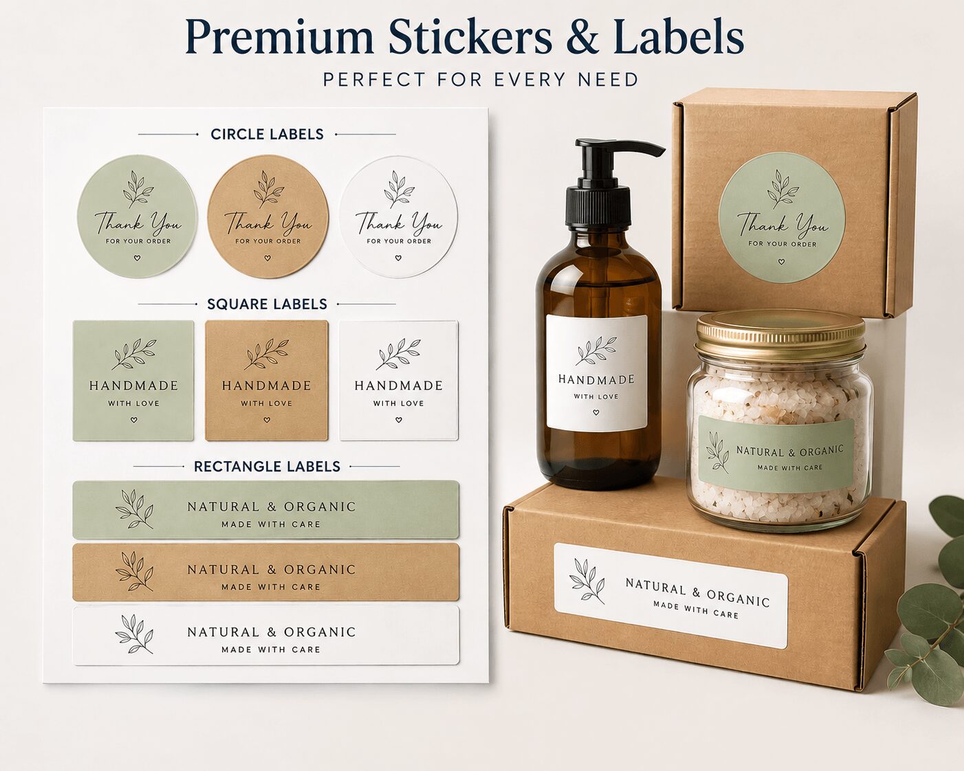 labels and stickers
