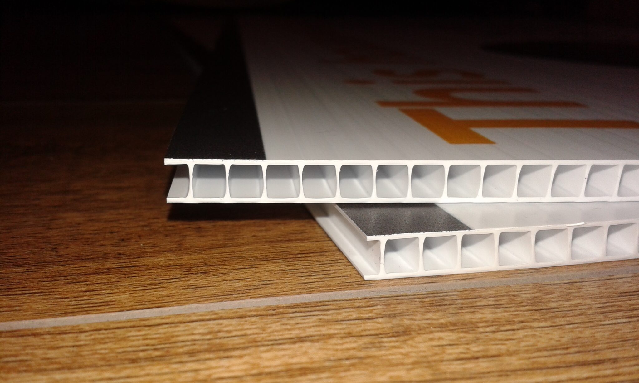 Printed correx signs