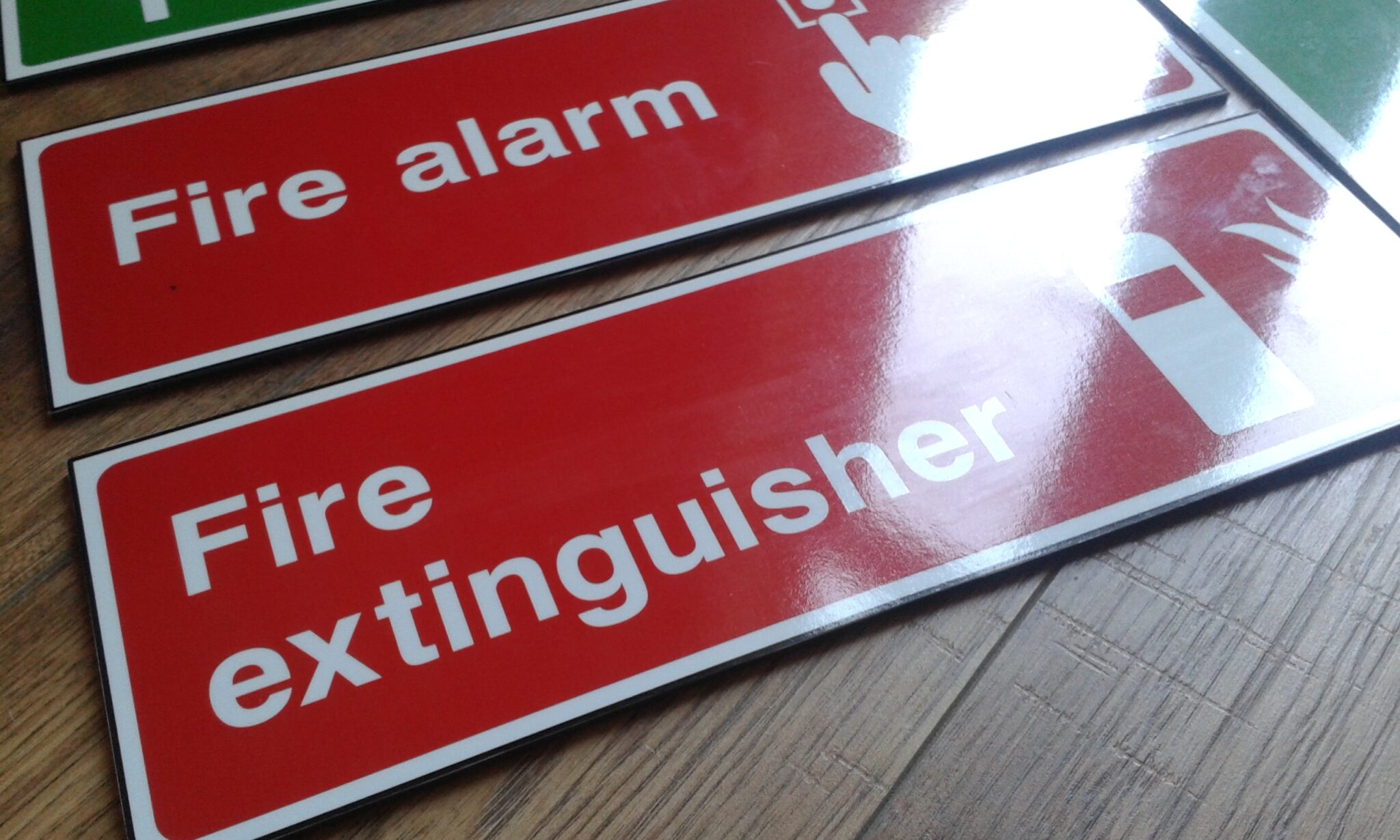 Di Bond Printed signs laminated