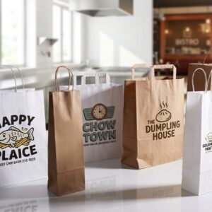 Custom printed paper bags